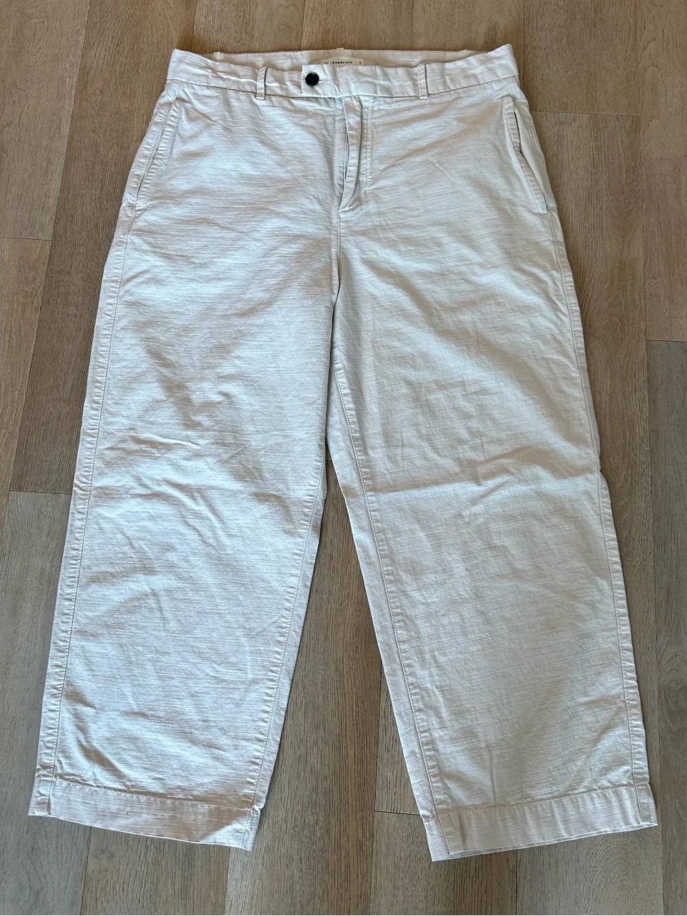 Everlane Men's Cream Chino Pants
